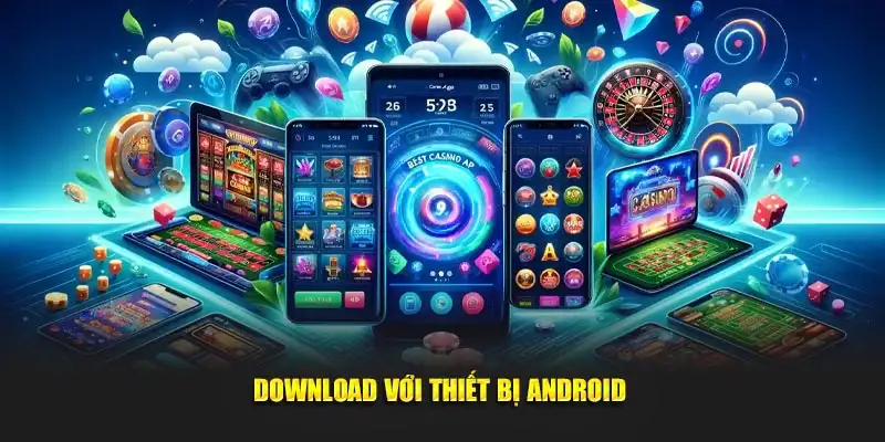 Download với thiết bị Android